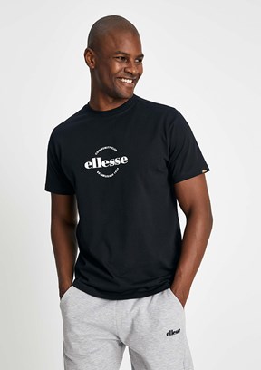 Ellesse Siyah Erkek Baskılı T-Shirt