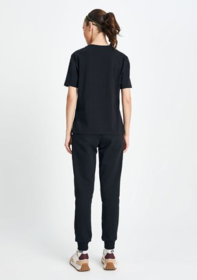 Ellesse Siyah Kadın Baskılı T-Shirt