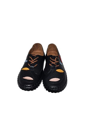 Floor Siyah Kadın Casual Ayakkabı