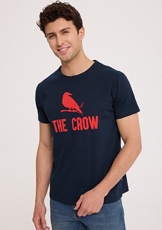 The Crow Unisex Baskılı T-Shirt