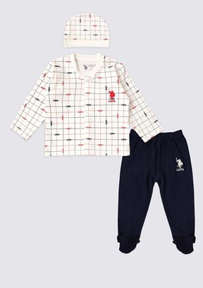 U.S. Polo Assn Erkek Bebek Pijama Takımı