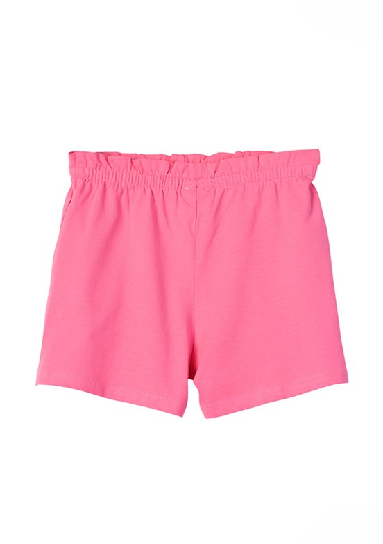 Benetton Pembe Kız Çocuk Basic Şort