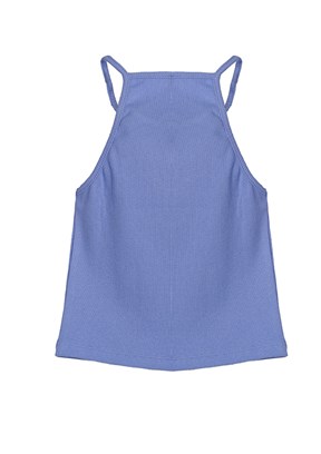 Benetton Mavi Kız Çocuk Atlet T-Shirt