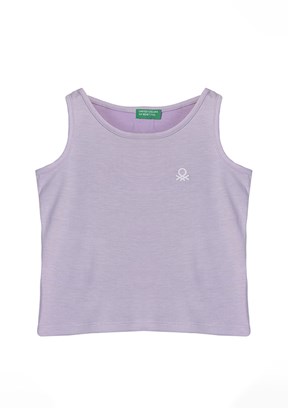 Benetton Kız Çocuk Atlet T-Shirt
