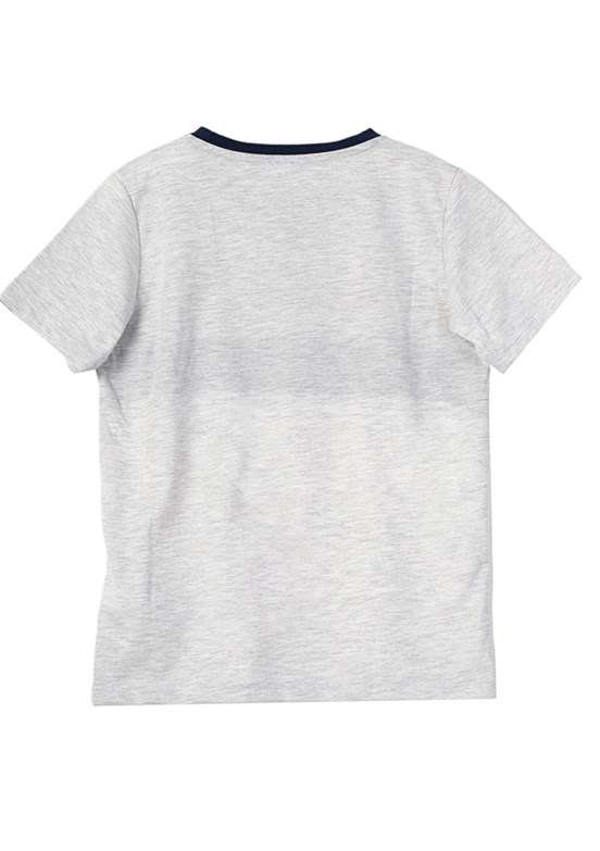 Benetton Gri Erkek Çocuk Basic T-Shirt