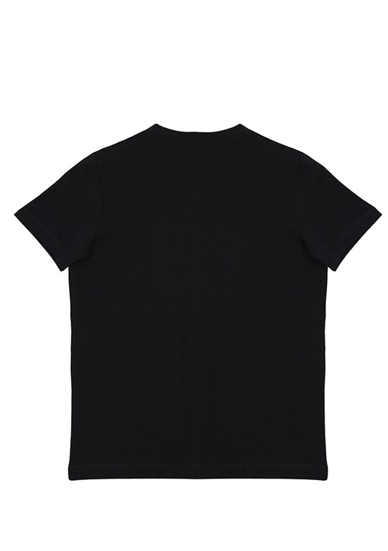 Benetton Siyah Erkek Çocuk Basic T-Shirt