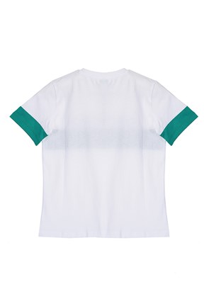 Benetton Beyaz Erkek Çocuk Basic T-Shirt