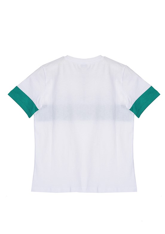 Benetton Beyaz Erkek Çocuk Basic T-Shirt