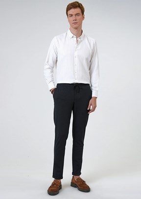 Süvari Siyah Erkek Jogger Pantolon