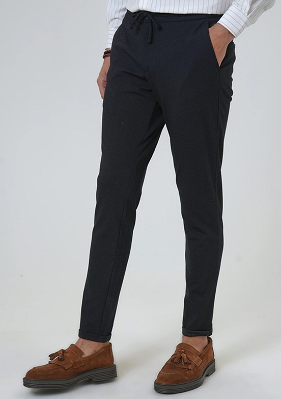 Süvari Siyah Erkek Jogger Pantolon