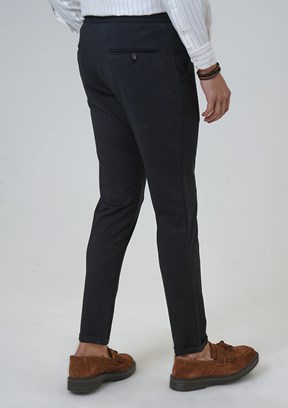 Süvari Siyah Erkek Jogger Pantolon