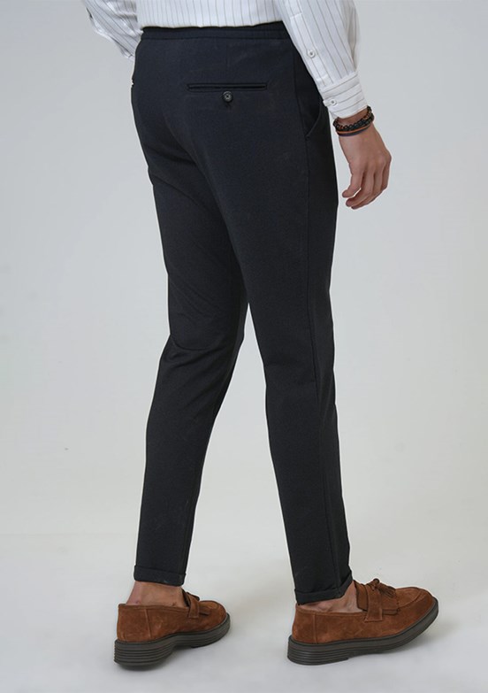 Süvari Siyah Erkek Jogger Pantolon