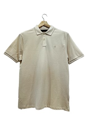 Back & Bond Bej Erkek Polo Yaka T-Shirt