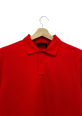 Back & Bond Kırmızı Erkek Polo Yaka T-Shirt