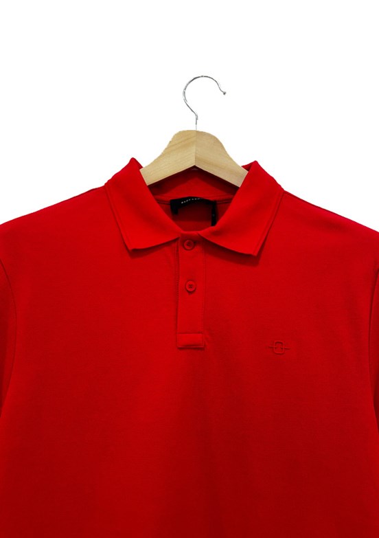 Back & Bond Kırmızı Erkek Polo Yaka T-Shirt