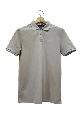 Back & Bond Gri Erkek Polo Yaka T-Shirt