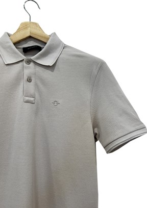 Back & Bond Gri Erkek Polo Yaka T-Shirt