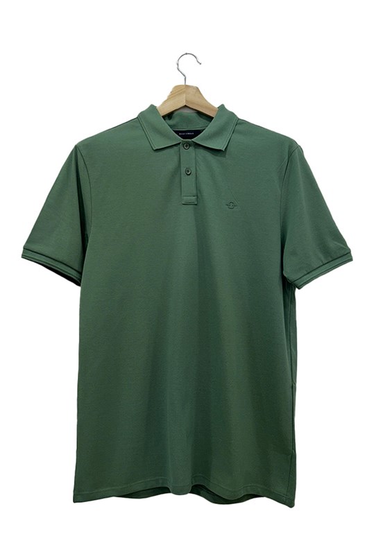 Back & Bond Yeşil Erkek Polo Yaka T-Shirt