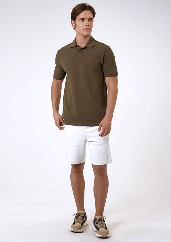 Back & Bond Yeşil Erkek Polo Yaka T-Shirt