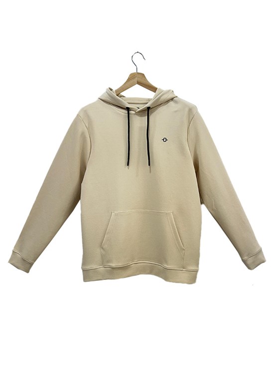 BACKANDBOND Bej Erkek Örme Sweatshirt