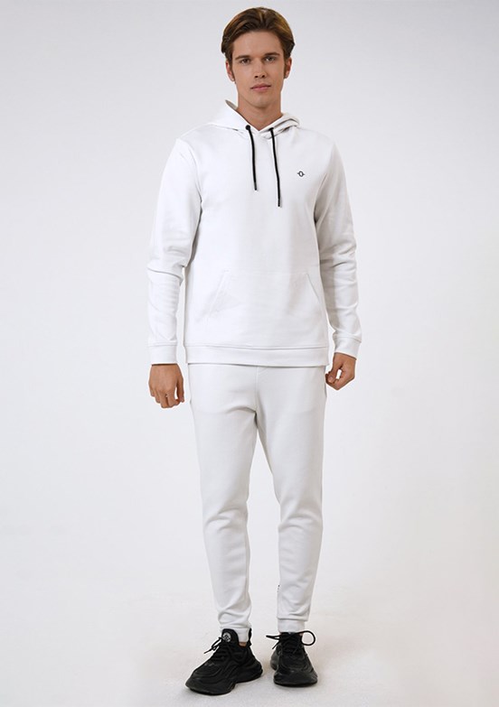BACKANDBOND Gri Erkek Örme Sweatshirt