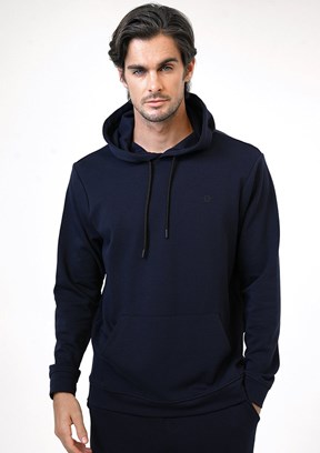 BACKANDBOND Lacivert Erkek Örme Sweatshirt
