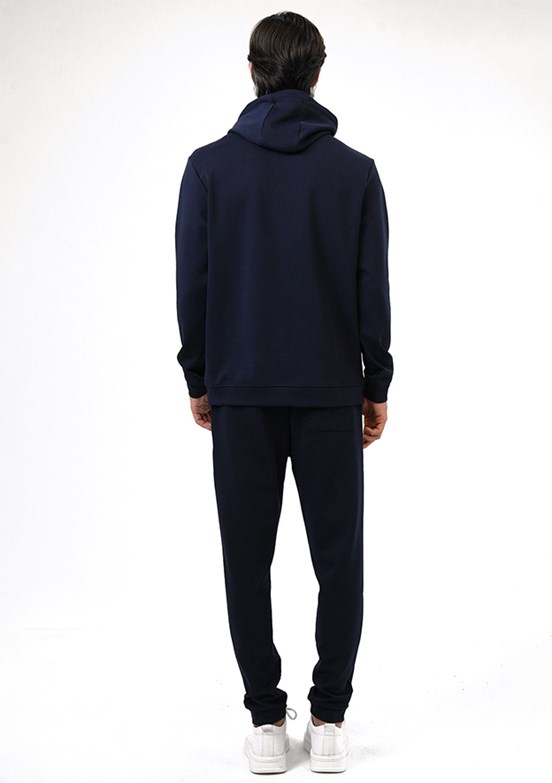 BACKANDBOND Lacivert Erkek Örme Sweatshirt