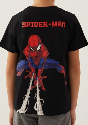 Spiderman Erkek Çocuk Şortlu Takım