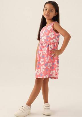 Roly Poly Kız Çocuk Pamuklu Elbise