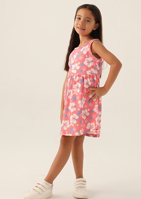 Roly Poly Kız Çocuk Pamuklu Elbise