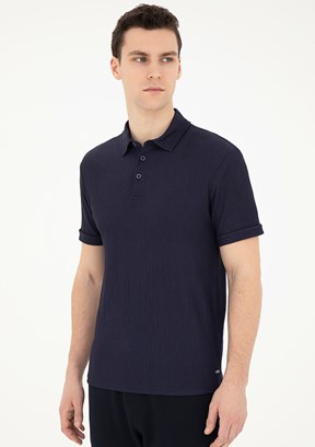 Pierre Cardin Lacivert Erkek Slim T-Shirt