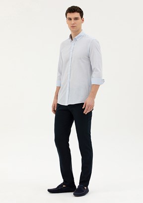 Pierre Cardin Lacivert Erkek Slim Pantolon