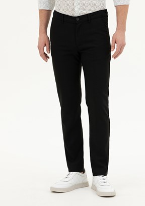 Pierre Cardin Siyah Erkek Slim Pantolon