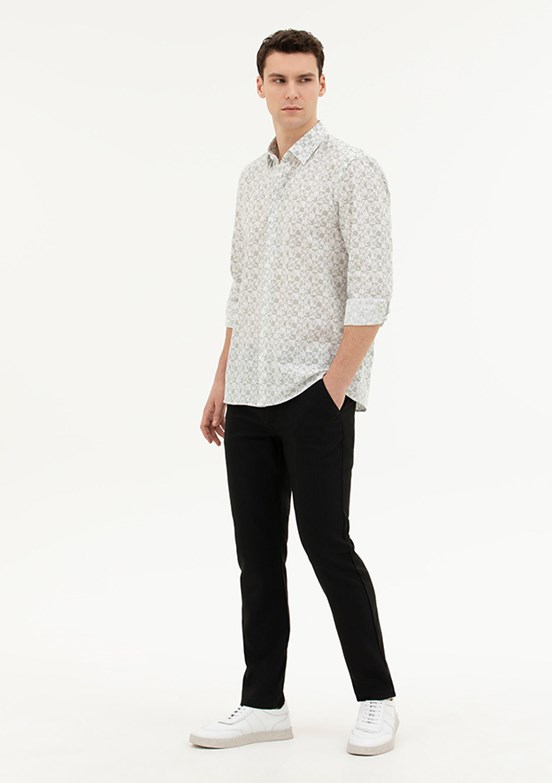 Pierre Cardin Siyah Erkek Slim Pantolon