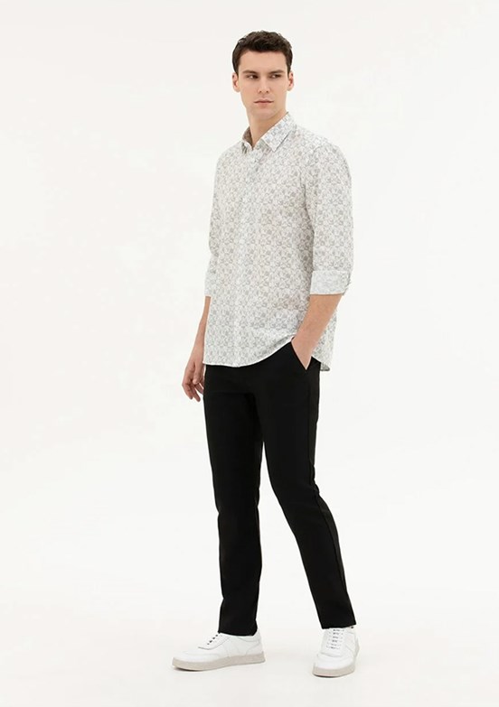 Pierre Cardin Siyah Erkek Slim Pantolon