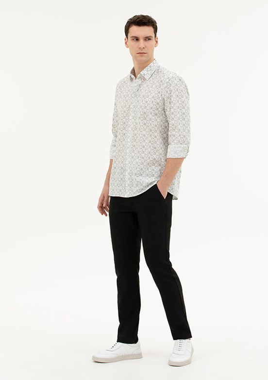 Pierre Cardin Siyah Erkek Slim Pantolon