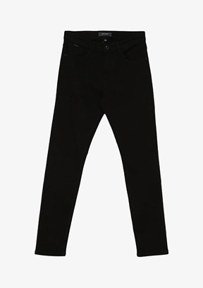 PİERRE CARDİN Siyah Erkek Slim Jean Pantolon