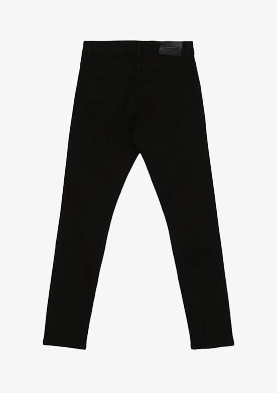PİERRE CARDİN Siyah Erkek Slim Jean Pantolon