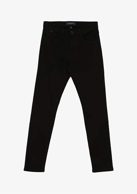 PİERRE CARDİN Siyah Erkek Slim Jean Pantolon