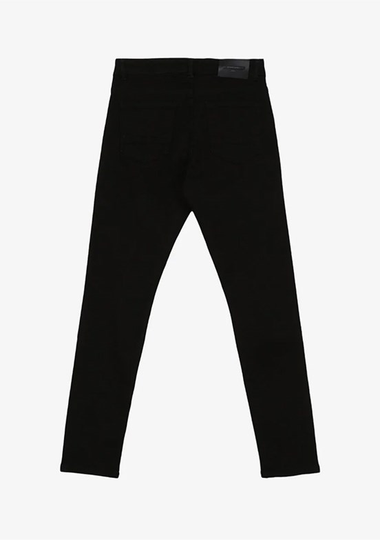 PİERRE CARDİN Siyah Erkek Slim Jean Pantolon