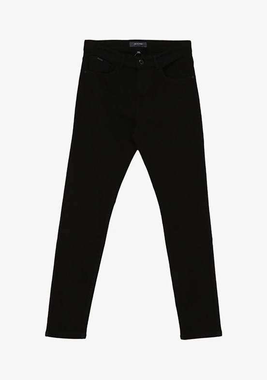 PİERRE CARDİN Siyah Erkek Slim Jean Pantolon