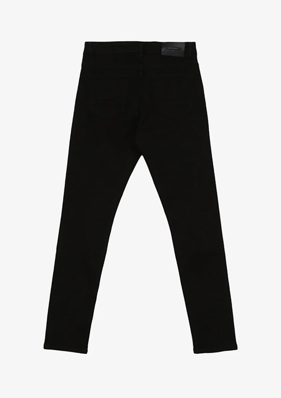 PİERRE CARDİN Siyah Erkek Slim Jean Pantolon