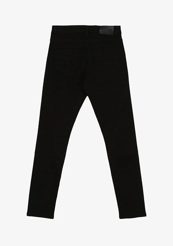 PİERRE CARDİN Siyah Erkek Slim Jean Pantolon