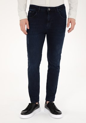 PİERRE CARDİN Lacivert Erkek Slim Jean Pantolon