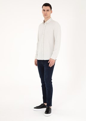 PİERRE CARDİN Lacivert Erkek Slim Jean Pantolon