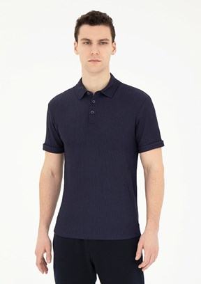 Pierre Cardin Lacivert Erkek Slim T-Shirt