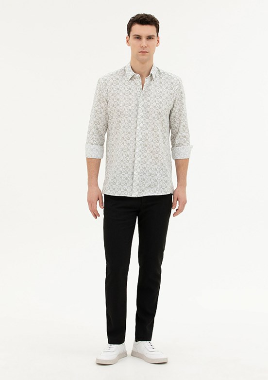 Pierre Cardin Siyah Erkek Slim Pantolon