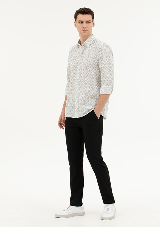 Pierre Cardin Siyah Erkek Slim Pantolon
