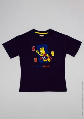 Haribo Unisex Çocuk Bisiklet Yaka T-Shirt