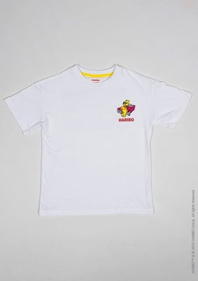 Haribo Unisex Çocuk Bisiklet Yaka T-Shirt